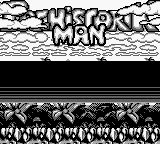 Prehistorik Man title screen for GameBoy